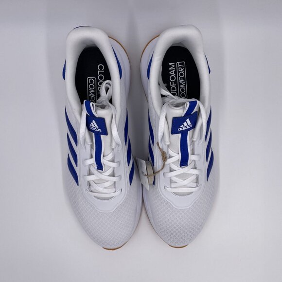 adidas X PLR Path White / Blue Men's Shoes - Picture 5 of 8
